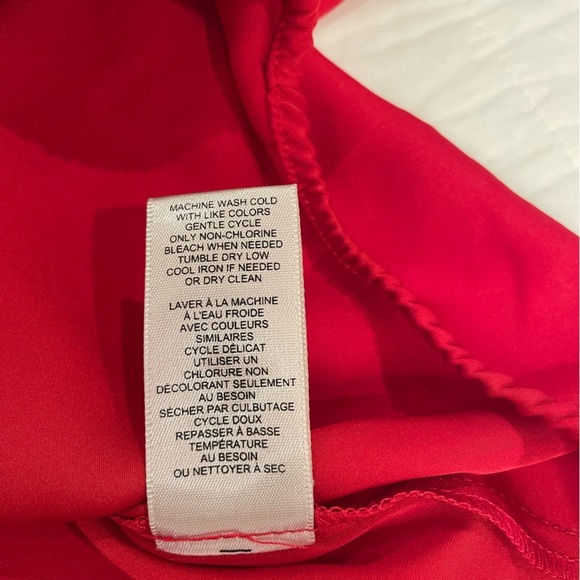 Catherine Malandrino Size Large silky blouse. - Picture 11 of 12